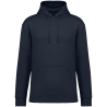 Sweat capuche écoresponsable épaules tombantes Marine – Native Spirit