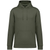 Sweat capuche écoresponsable épaules tombantes Vert Khaki Native Spirit