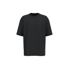 T-shirt oversize French Terry écoresponsable Noir – Native Spirit