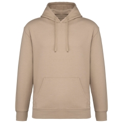 Sweat capuche écoresponsable épaules tombantes Beige Native Spirit