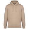 Sweat capuche écoresponsable épaules tombantes Beige Native Spirit