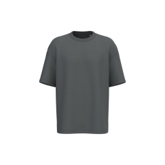 T-shirt oversize French Terry écoresponsable Gris Native Spirit