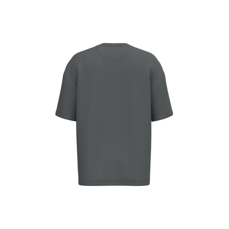 T-shirt oversize French Terry écoresponsable Gris Native Spirit – vue 2