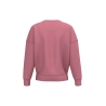 Sweat-shirt écoresponsable oversize col rond Rose Native Spirit – vue 2