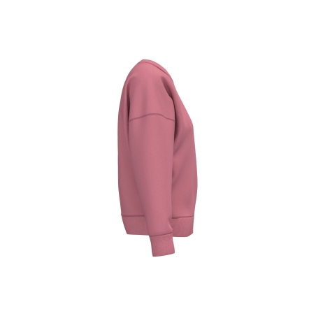 Sweat-shirt écoresponsable oversize col rond Rose Native Spirit – vue 3