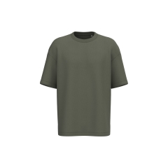 T-shirt oversize French Terry écoresponsable Vert Native Spirit