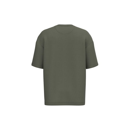 T-shirt oversize French Terry écoresponsable Vert Native Spirit – vue 2