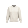 Sweat oversize écoresponsable col rond femme Ivory – Native Spirit