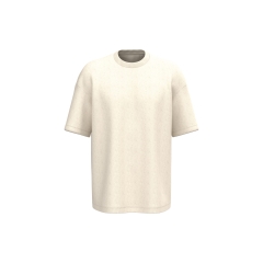 T-shirt oversize French Terry écoresponsable Blanc Native Spirit