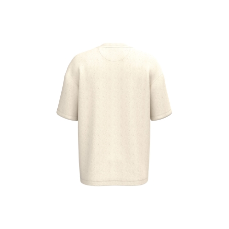T-shirt oversize French Terry écoresponsable Blanc Native Spirit – vue 2