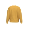 Sweat-shirt oversize écoresponsable col rond femme Jaune – Native Spirit – vue 2