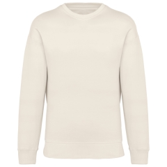 Sweat-shirt oversize col rond coton bio Ivory – Native Spirit