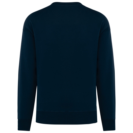 Sweat-shirt oversize col rond Marine 350 g/m² – Native Spirit – vue 2