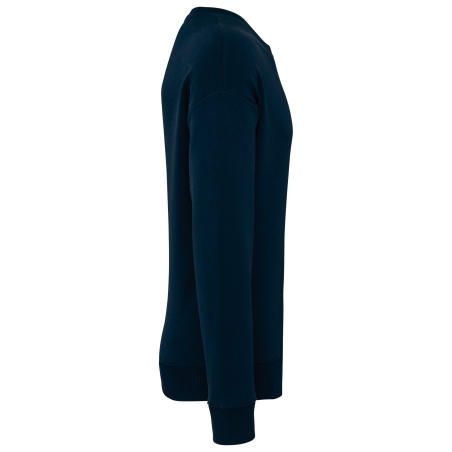 Sweat-shirt oversize col rond Marine 350 g/m² – Native Spirit – vue 3