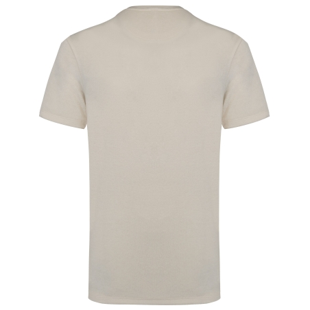 T-shirt éponge écoresponsable homme Blanc Ivory – Native Spirit – vue 2