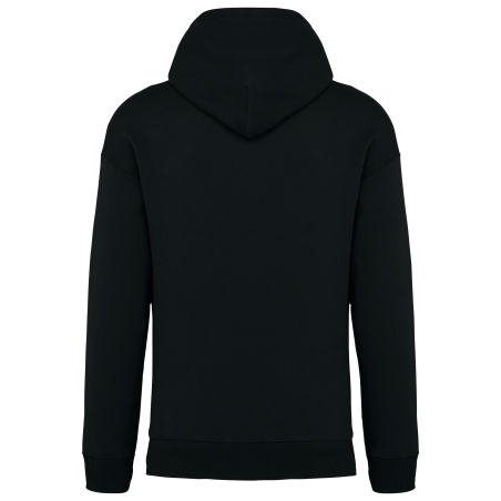 Sweat capuche oversize écoresponsable Noir – Native Spirit (NS441) – vue 2
