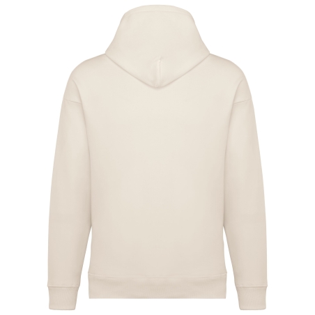 Sweat capuche oversize écoresponsable Blanc Ivoire Native Spirit – vue 2