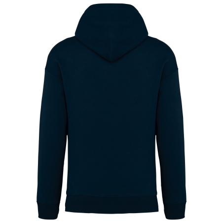 Sweat capuche oversize écoresponsable Marine bleu – Native Spirit – vue 2
