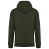 Sweat capuche oversize écoresponsable Kaki bio Native Spirit – vue 2
