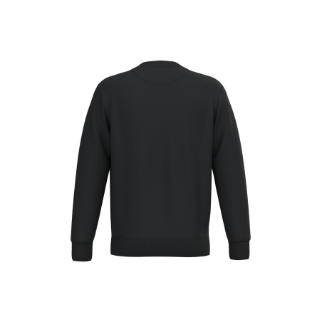 Sweat-shirt écoresponsable col rond unisexe Noir – Native Spirit – vue 2
