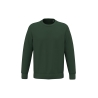 Sweat-shirt écoresponsable col rond vert Forest Green Native Spirit
