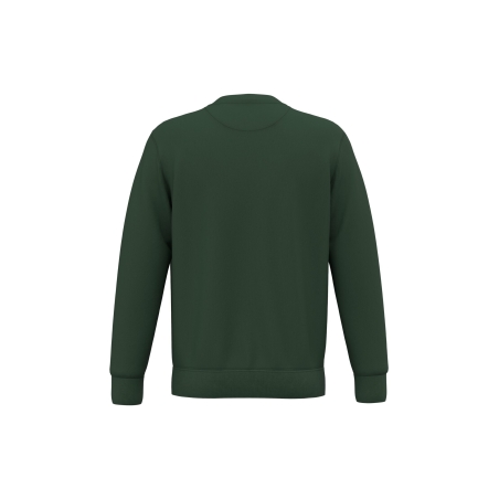 Sweat-shirt écoresponsable col rond vert Forest Green Native Spirit – vue 2