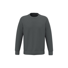 Sweat-shirt écoresponsable col rond unisexe Gris fer – Native Spirit