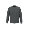 Sweat-shirt écoresponsable col rond unisexe Gris fer – Native Spirit