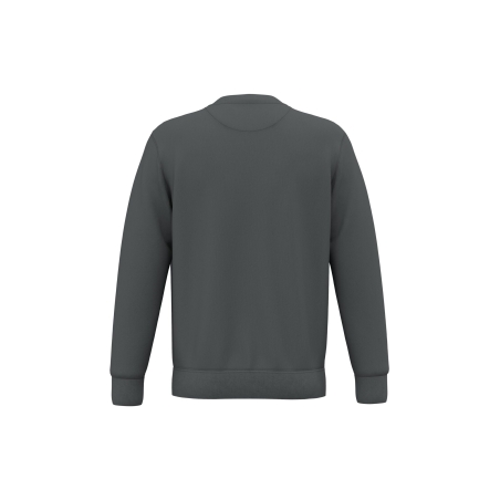 Sweat-shirt écoresponsable col rond unisexe Gris fer – Native Spirit – vue 2