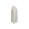 Sweat-shirt écoresponsable col rond unisexe Blanc Ivory Native Spirit – vue 3