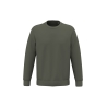 Sweat-shirt écoresponsable col rond unisexe Vert Khaki Native Spirit