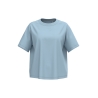 T-shirt oversize écoresponsable femme Turquoise Native Spirit