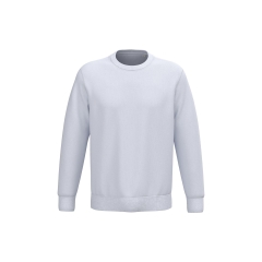 Sweat-shirt écoresponsable col rond unisexe Blanc Native Spirit