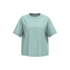 T-shirt oversize écoresponsable femme Vert Jade – Native Spirit