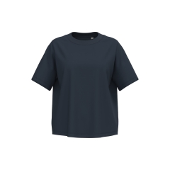 T-shirt oversize écoresponsable femme Marine – Native Spirit