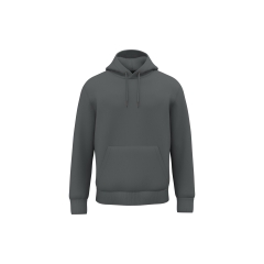 Sweat capuche écoresponsable gris Iron Grey Native Spirit