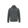 Sweat capuche écoresponsable gris Iron Grey Native Spirit