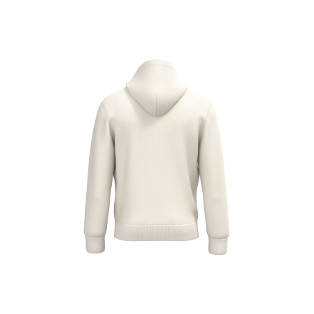 Sweat capuche écoresponsable unisexe Blanc Ivoire Native Spirit – vue 2