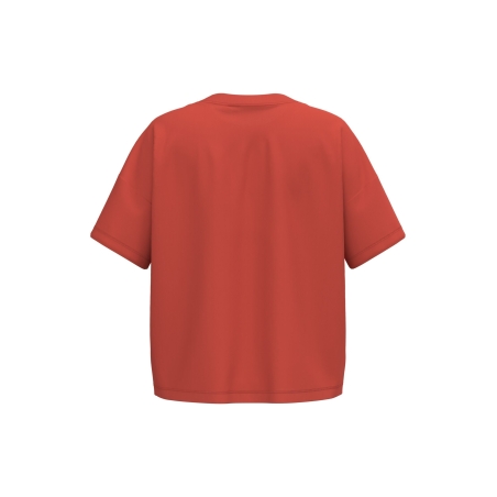 T-shirt oversize écoresponsable femme Orange Paprika Native Spirit – vue 2