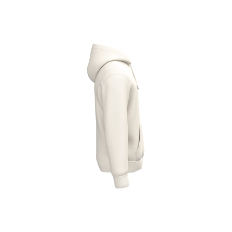 Sweat capuche écoresponsable unisexe Blanc Ivoire Native Spirit – vue 3