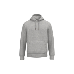 Sweat capuche écoresponsable unisexe Gris Native Spirit – Gris lune chiné