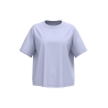T-shirt oversize écoresponsable femme Violet Native Spirit
