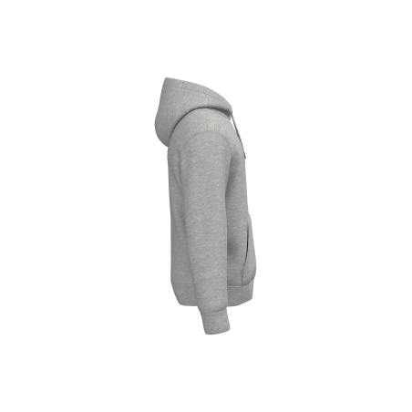 Sweat capuche écoresponsable unisexe Gris Native Spirit – Gris lune chiné – vue 3