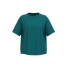 T-shirt oversize écoresponsable femme Vert Peacock Native Spirit