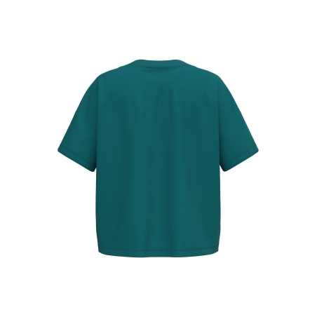 T-shirt oversize écoresponsable femme Vert Peacock Native Spirit – vue 2