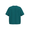 T-shirt oversize écoresponsable femme Vert Peacock Native Spirit – vue 2