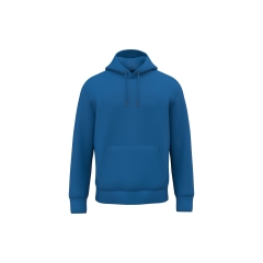 Sweat capuche écoresponsable unisexe Bleu mer Native Spirit