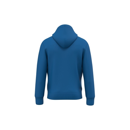 Sweat capuche écoresponsable unisexe Bleu mer Native Spirit – vue 2