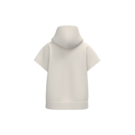 Sweat sans manches oversize ivoire femme Native Spirit – vue 2