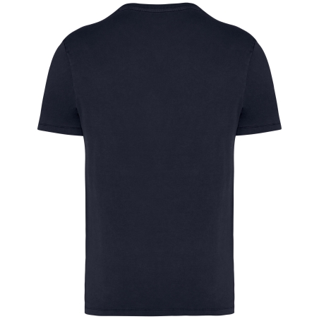 T-shirt écoresponsable délavé unisexe Gris Native Spirit – vue 2